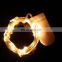 2M 20leds Battery Operated Mini LED Silver Wire String Light Christmas Decoration