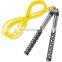 Adjustable Fitness Cable Rope Aluminum Handle Jump Ropes