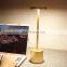 Hotsale Modern Cordless Desk Dimmable Night Table Lamp Rechargeable hotel Led Table Lamp for bar decoration