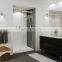 Bathroom sliding glass door shower enclosure flat shower doors tempered glass