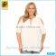 Plus Size 2016 New Summer Women Casual Cold Shoulder Blouse with High Quality Design