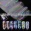 Christmas Snowflakes Nail Foils Dazzling Holographic Nail Art Transfer Sticker