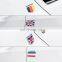 5*5 cm Aluminum Flag Shield Emblem Badge Decal Decor Sticker for Car Truck Auto