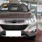 2PCS Car LED DRL For Hyundai IX35 2010 2011 2012 2013 Car-styling Daytime Running Light with fog lamp hole turn signal