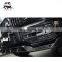 G wagon W464 topc style carbon fiber front lip with led lights and rear diffuser fit for G wagon W464 W463A G63 car bumper lip
