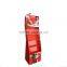Recyclable retail Corrugated advertising cardboard underwear display rack