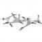 Flexible rotation Cross brass barrel fishing snap swivel