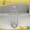 350ml clear square glass drinking bottles