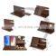 Wood Phone Docking Station for Men Wooden Cell Phone Holder Wallet Watch Stand Organizer