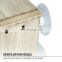 Customized new design unfinished wooden bird house wholesale