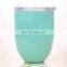 Hot Selling Egg Shape Stainless Steel Wine Tumbler with Custom Logo
