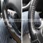 Wholesale 15 inch Genuine Leather Braid Steering Wheel Cover Braiding Covers Steering Wheel Car Interior Accessories