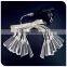 20 led falling icicle light warm white