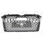 RS4 front grill for Audi A4 S4 B9 modification grille change to RS4 style auto spare part front grille for Audi S4 2017-2019