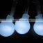 christmas light string green cable white ball light wholesale factory wholesale in china