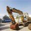 Used cat excavator 215blc , High quality cat machines , CAT 210b 215b digging machines