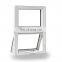 Glass Crank Toughened Framed Alloy Double Aluminum Black Glazed As2047 High Quality Aluminium Top Hung Awning Window