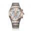 Elegant Chronograph Stainless Steel Case Watch Timepieces Luxury Watches Man