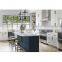 Modern custom grey design simple shaker style wall cupboard island kitchen cabinet