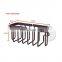 Kitchen Sink Sponge Holder Bathroom Soap Brush Holder Black Sink Storage Organizer Caddy Basket