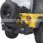 Rear bumper and tire carrier for Jeep Wrangler JK 2007-2017 4x4 offroad auto parts accessories