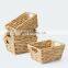 Best Price Water hyacinth Wicker Storage Basket Set of 4 vietnam cheap wholesale Vietnam Supplier