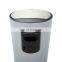 Removable bucket Touchless Intelligent Trash Can Automatic Household Metal 430 Stainless Steel Trash Bin