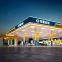 petrol station roof space frame steel gas station canopy structure