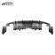 A5 S5 B9 SLine L Style Carbon Fiber Rear Diffuser Rear Bumper lip for Audi A5 Sline S5  B9 2017-2020