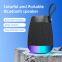 Drahtloser Lautsprecher für Camping - Musikplayer, neuer tragbarer Bluetooth-Lautsprecher mit LED-Lampen, BT-Mini-Lautsprecher