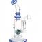 Vibrant Colorful Backwater Glass Smoking Pipe Hookah and Lamb Lighting