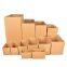 Packaging cardboard boxes and colored boxes