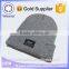 Whoelsale mens fabric beanie with custom label