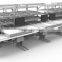Detall high quality LED assembly line for LED area with Lifetime Warranty