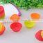 low price food grade silicone cake cup, environmental protection, non-toxic colorful muffin cups