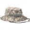 Mens fashion custom design blank military boonie hat