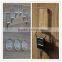 self adhesive plastic hooks clear