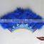Fukang Natural Craft Turkey Feather Carnival Headdress