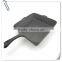 Square home hand-cast iron frying pan