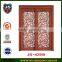 best price interior single swing Cherry wood glass door