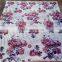 Hot selling embossed flower printing flannel quilt