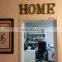 Antique 9 inch height solid wood letters for home decor