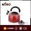 thickened non-electric stainless steel flat bottom kettle with bakelite handle