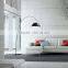 Modern Flexible Arm Aluminum and Stainless Steel Arched Floor Lamp for Living Room Decoration