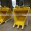 excavator v ditch bucket, excavator trapezoidal bucket, V bucket