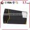 Gravure Printing Black Plastic Coffee Bean Packaging Bags With Valve / Side Gusset