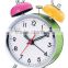 3.5 inches colorful metal case mechanical alarm clock