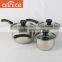 China Wholesale Small Kitchen Appliances Normal Design Sauce Pot With Full Size 16/18/20cm Perfectly for Gifts