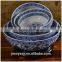 Wholesale ceramic new straight bowl white dinnerware set