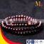 MLJ-191 Fashion black/red Buddhist Prayer Beads Bracelet jewelry accessory gift for Men's /Women